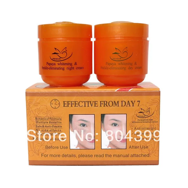 PAPAYA Whitening anti freckle natural botanical formula skin care
