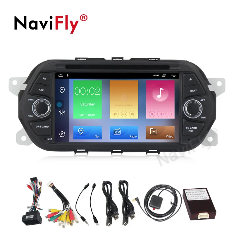 

New! Android 9.1 Car Radio Multimedia player GPS Navigation For Fiat Tipo Egea 2015 2016 2017 Tipo WIFI RDS SD GPS free Map MIC