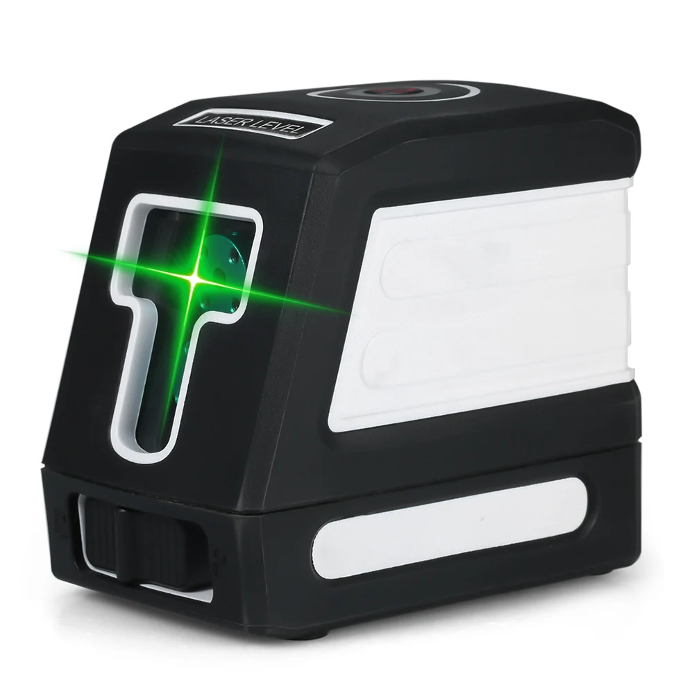 

Self-Leveling 2 Lines Laser Level Professional Horizontal and Vertical Cross Line Leveling Laser Level Kit with Selectable