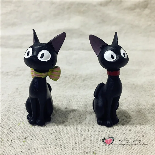 Kikis Black Cat Mini Figures - 5