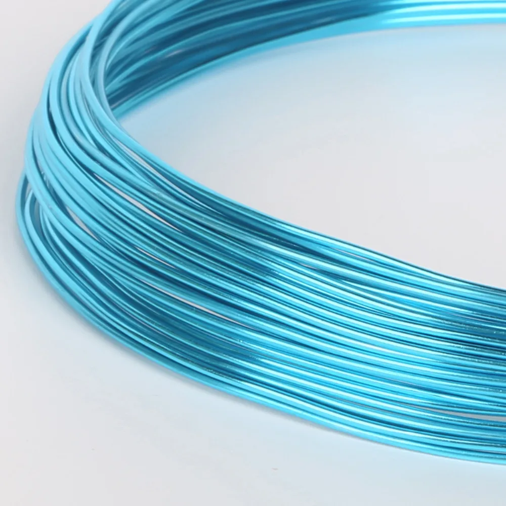 colored anodized aluminium wire jewelry craft soft 2.5mm 10 gauge ...