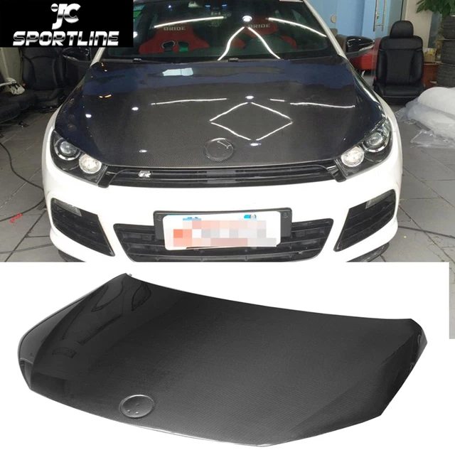 Car Styling Carbon Fiber Front Hood Engine Covers for