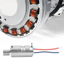 5Pcs 5 V 11500rpm Strong Vibration Micro Coreless Vibrating Motor for Handheld Detection Equipment 5pcs 14500rpm waterproof cylindrical micro coreless vibration motor for massager