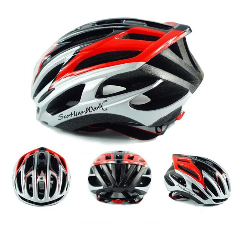 black red white