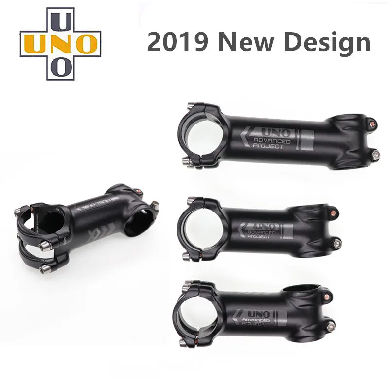 2019 UNO 7 خفيفة الجذعية الدراجة الجبلية MTB AL7050 7 درجة الطريق الدراجة ينبع 31.8 70 80 90 100 110 مللي متر Kalloy دراجة أجزاء 98g