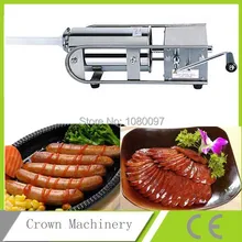 3L горизонтальная Набивочная машина из нержавеющей стали с пластиковым плунжером