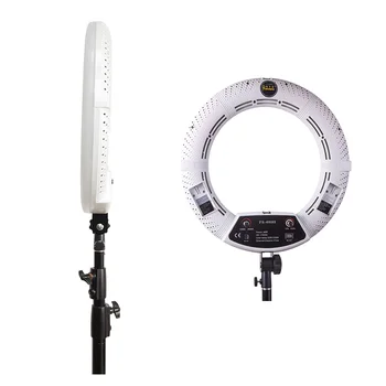

Yidoblo White FS-480II LED 3200K-5500K Dimmable BIO-color Video LED Photo Ring Light Studio Day Light