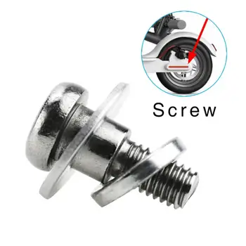 

2pcs Electric Skateboard Scooter Rear Wheel Fixed Bolt Screw For Xiaomi M365 Scooter Electric Scooter Screw Parts Accessories