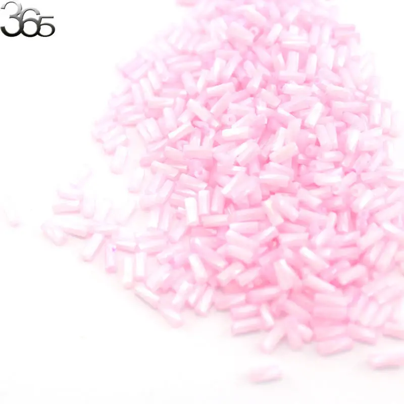 Free Shipping 1400 Pcs 2x7mm More Color Jewelry Making DIY Twist Czech Glass Tube Spacer Seed Beads|seed bead necklace|seed beads chinabead importers