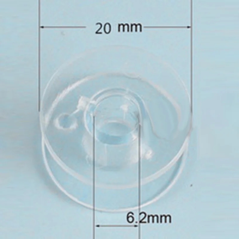 20 шт/50 шт/100 шт прочный прозрачный ПК бобин швейная машина пластиковые катушки