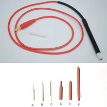 Jewelry Tool 1PCS Pen Plating System & 50PCS Pen Plating Tip Fibre Accessories for Electroplating Machine