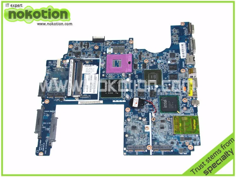 NOKOTION JAK00 LA-4082P 480365-001 материнская плата для ноутбука hp павильон DV7 DV7-1000 REV 1,0 Intel PM45 DDR2 GeForce 9600 м