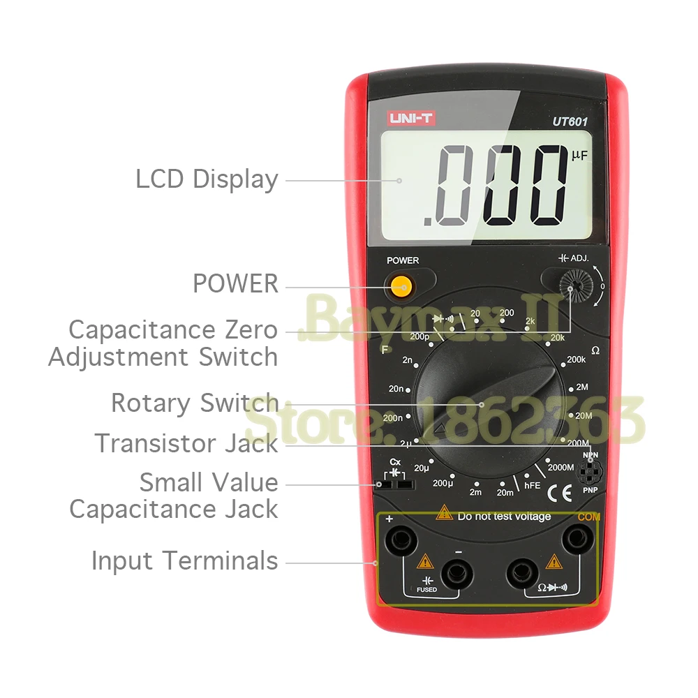 UT601-Digital-Capacitance-Multineter-6