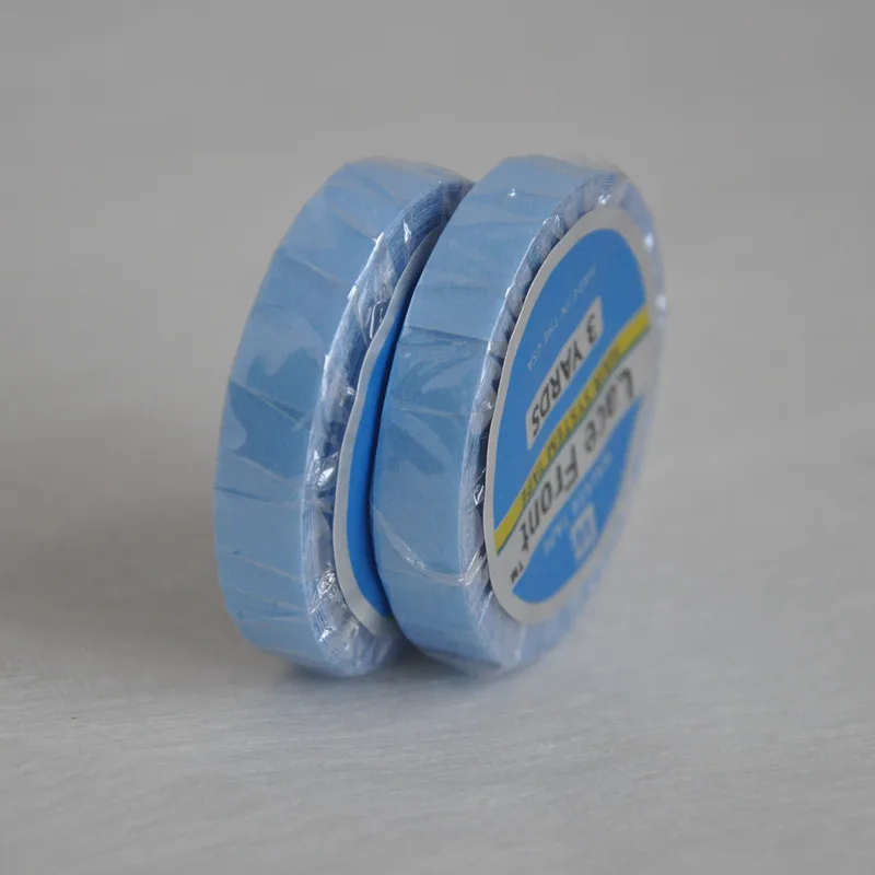 0.8cm*3yards Strong Blue Tape Doublesided Adhesive Tape For Tape Hair Extension/lace Wig/toupee