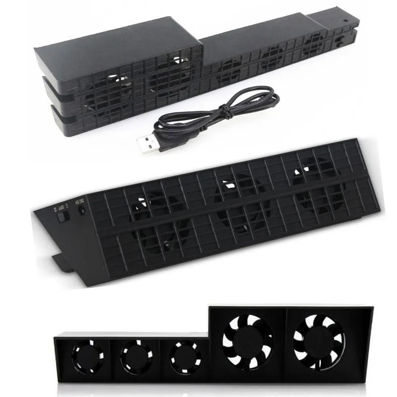 USB External Super Turbo Temperature Control Cooling Fan Cooler For