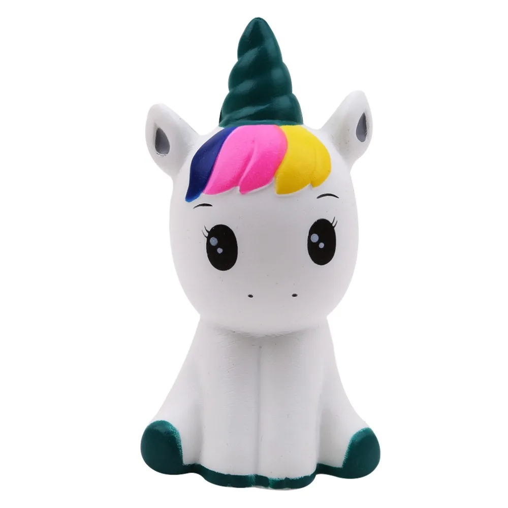 2 шт a Unicorn Horse Squishy Charm медленный рост игрушки офисные гаджеты интересные игрушки подарки анти-стресс животное креативный Squishy