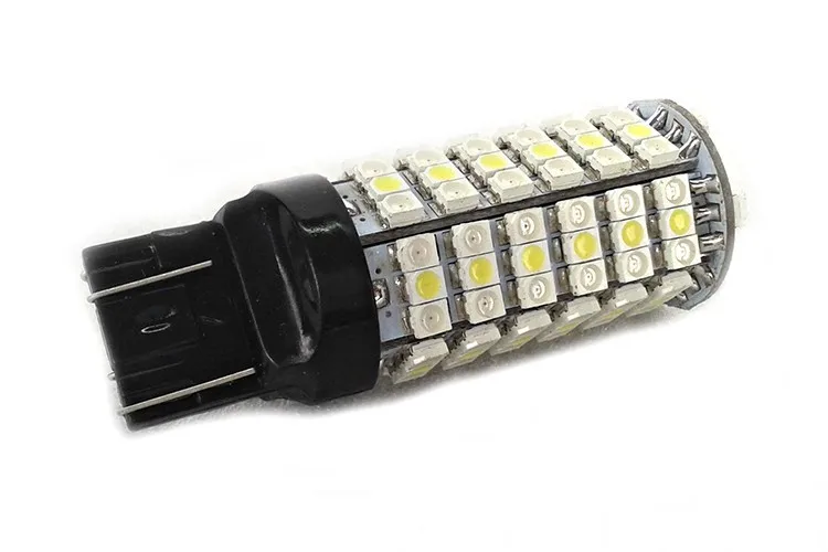 CNSUNNYLIGHT W21/5 W 7443 T20 светодиодный 120SMD 3528 резервный сигнал заднего хода Белый/янтарный переключатель заднего тормоза автомобиля стоп лампы