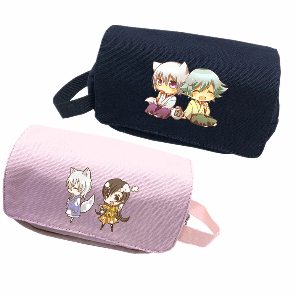 

Kamisama Love/Kamisama Kiss Pink Makeup Bag Cosmetic Bag Multi-function Stationery Bags Gift Anime Change Bag Travel Organizer