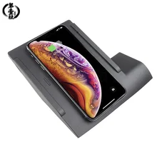 Car Styling 10W Qi Car Wireless Charger Auto Fast Wireless Charging Module Phone Holder For Golf 7 MK7 for iphone 8 X For Huawe Car Styling 10W Qi Car Wireless Charger Auto Fast Wireless Charging Module Phone Holder For Golf 7 MK7 for iphone 8 X For Huawe