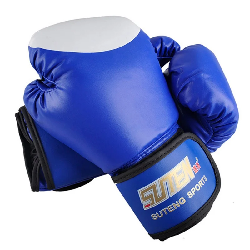 USA Shipping MMA 2 Pcs/Set Training equipment PU Boxing Gloves Kick