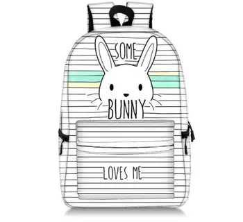 

Cute Bunny Backpack For Teenage Girls Kawaii Rabbit Children School Bags Women Laptop Backpack Kids Book Bags Teenager Backpacks
