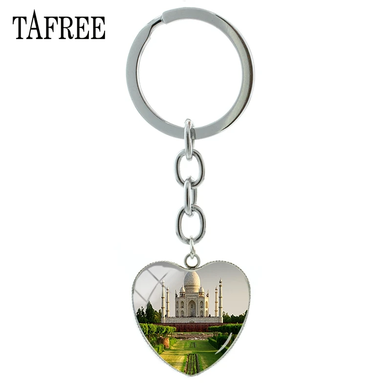 Taj Mahal Souvenir Designer india Fashion Keyring Keychain