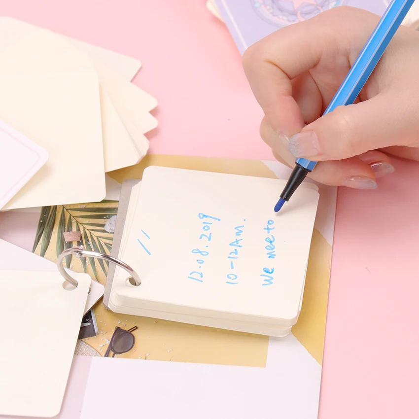 

Mini Cute Kawaii Journal Memo Pad With Stars Magic Array Vintage Memo Notepad Kids Learning Office Stationery