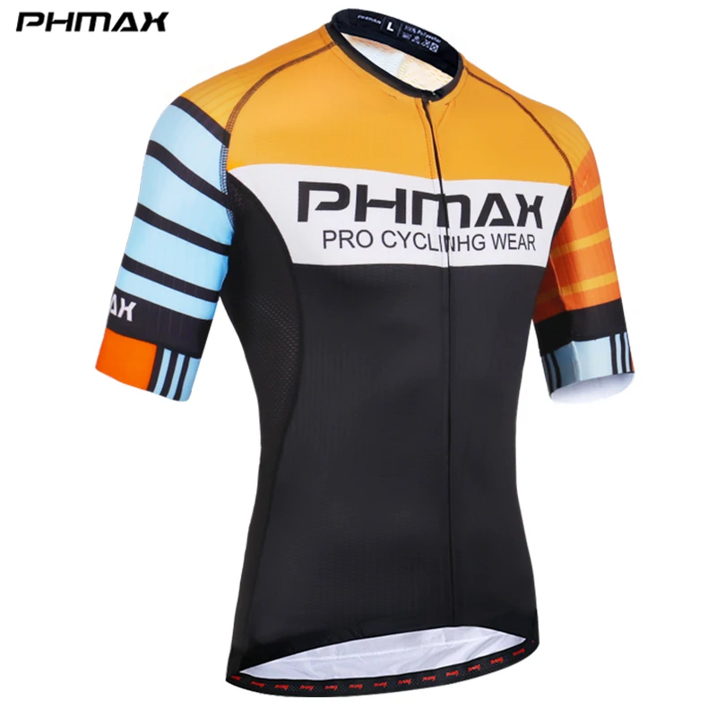 PHMAX Quick Dry jersey cycling Summer Short Sleeve MTB Bike Cycling Clothes Mountain Racing Bicycle Clothes Cycling Uniforms