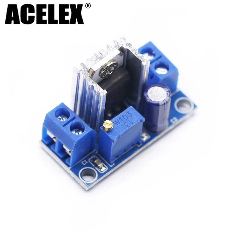100pcs LM317 LM317T DC DC step down DC converter circuit board power