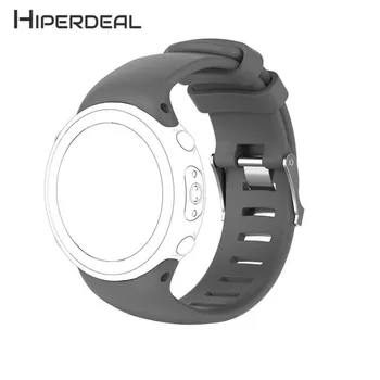 

HIPERDEAL New Replacement Silicagel Soft Band Strap For Suunto D4/D4i Novo Watch 18Jan18 Drop Ship F