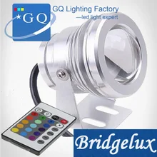 100 шт. FedEx AC12v DC12V DC24V AC24v 3 Вт RGB светодиодный подводный светильник, Светодиодный точечный светильник, красочная лампа для бассейна, водостойкая ЛАМПА IP68