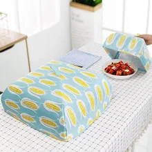 Сохранение тепла складной Крышка для посуды Пыленепроницаемая Крышка для посуды приспособления для фруктов и овощей Кухонные Принадлежности