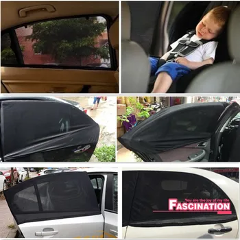 

2Pcs/Set Car UV Protection Curtain Sunshade Accessories for chevrolet onix ford focus fiat bravo corolla honda city suzuki jimny