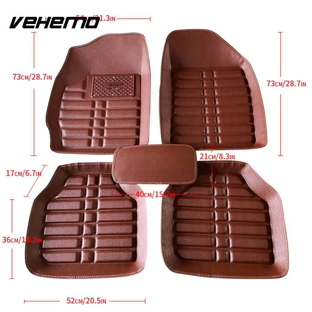 5pcs Flash Mat Leather Car Floor Mats Universal Auto Carpet FloorLiner Left Driving Premium Foot Pad for Mercedes for BMW 5pcs Flash Mat Leather Car Floor Mats Universal Auto Carpet FloorLiner Left Driving Premium Foot Pad for Mercedes for BMW