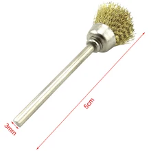 Проволочные щетки из нержавеющей стали для удаления ржавчины, стальные проволочные катушки с хвостовиком, плоские медные проволочные катушки, полировальные щетки
