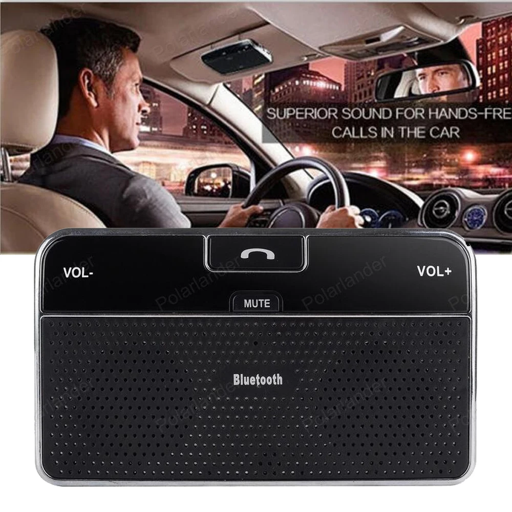 Wireless sun visor Handsfree Kit Bluetooth V4.0+EDR In car Multipoint