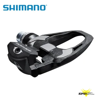 

Shimano DURA ACE black carbon fiber bike PEDALS PD-r9100 9100 pedal with SM-SH12 cleats