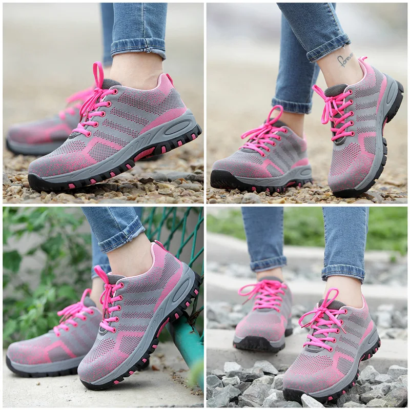 Hot indestructible Safety Shoes Mens Steel Toe Covers Working Shoes Breathable Summer Tooling Boots Protect Footwear