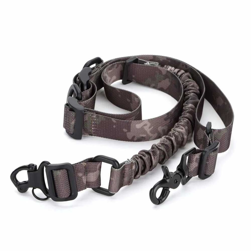 Airsoft Gear Military Army Multi Use 2 Point Rifle Gun Sling Camo
