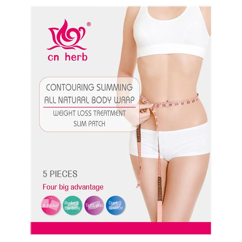 

CNHerb slimming patch Contouring simmming all natural body wrap slimming sticker 5pcs/pack*2 boxs safe fat burning weight loss