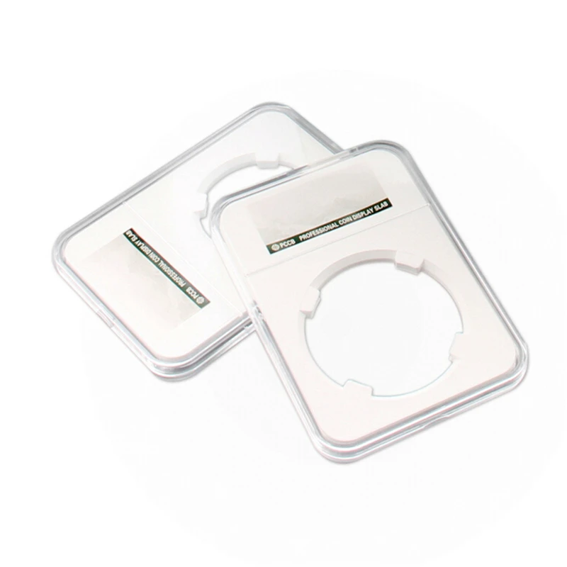 

10PCS Coin Collection Box Coin Money Saving Box PCCB PROFESSIONAL COIN DISPLAY SLAB (29.5mm-39mm) Coins collecting Storage Box