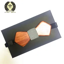 Новое поступление брендовый модный деревянный лук ручной работы Галстуки Галстук-бабочка галстуки для мужчин геометрические мужские галстуки специальное предложение