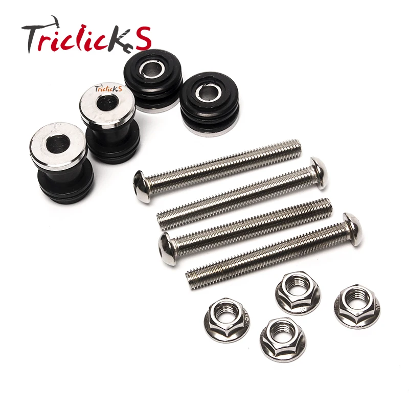 

Triclicks Steel Motorcycle Screws&Nuts Tail Bracket Tools Docking Hardware Kit For Harley Sportster XL 1200 883 Detachable Sissy