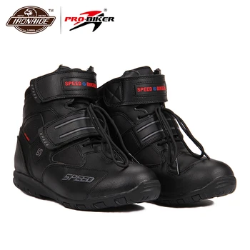 

Riding Tribe Motorcycle Men Women Ankle Boots Motorbike Riding Protective Breathable Off-Road Moto Racing Shoes 3 Colour