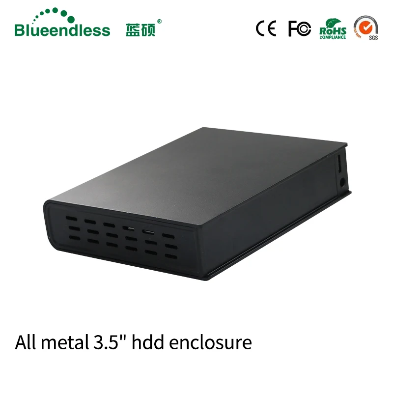 BLUEENDLESS Sata USB 3,0 Hdd корпус Hdd Box 3,5 Caddy с высокой скоростью хранения внешних жестких дисков