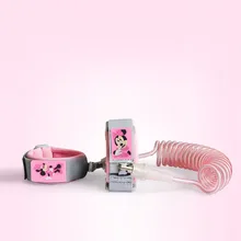 Дисней детский замок безопасности Тяговый канат ребенок анти-потеря браслет ремень безопасности запястье звено жгут ремень веревка для детей