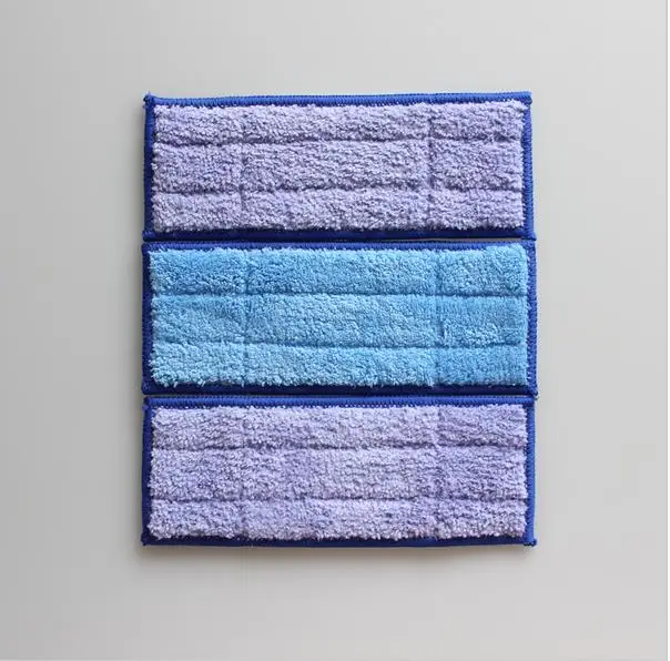 

Washable 3pcs/lot Microfiber sweeping mopping pad cloth (wet + damp + dry) for iRobot Braava Jet 240 241 244 parts replacement