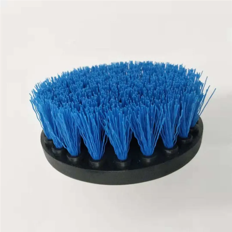 Комплект синего цвета 4 дюйма электрическая сверло для очистки щетки комплект настенные плиточные затирки электрическая щетка Ванна затирка для ванной поверхность пола Туалет