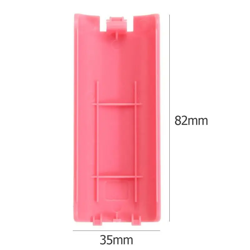 For Nintendo Wii White/Black/Blue/Red/Pink Battery Cover Case Back for Nintendo Wii Remote Controller Hot 