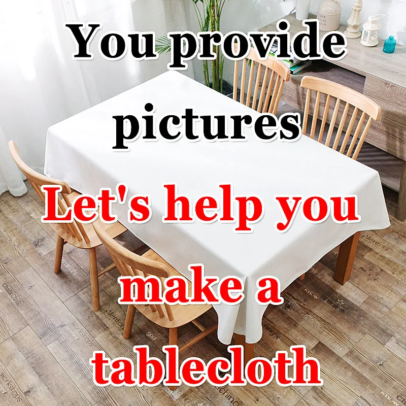 

Custom Waterproof Tablecloths Plant Pastoral Table Cloth Background Cloth Plastic Table Cloth Home Decor Manteles Toalha De Mesa